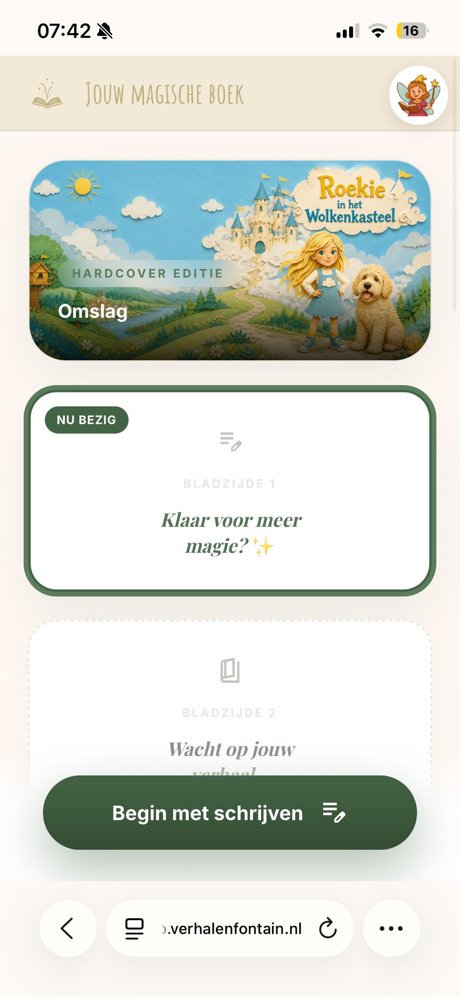 Verhaal kiezen